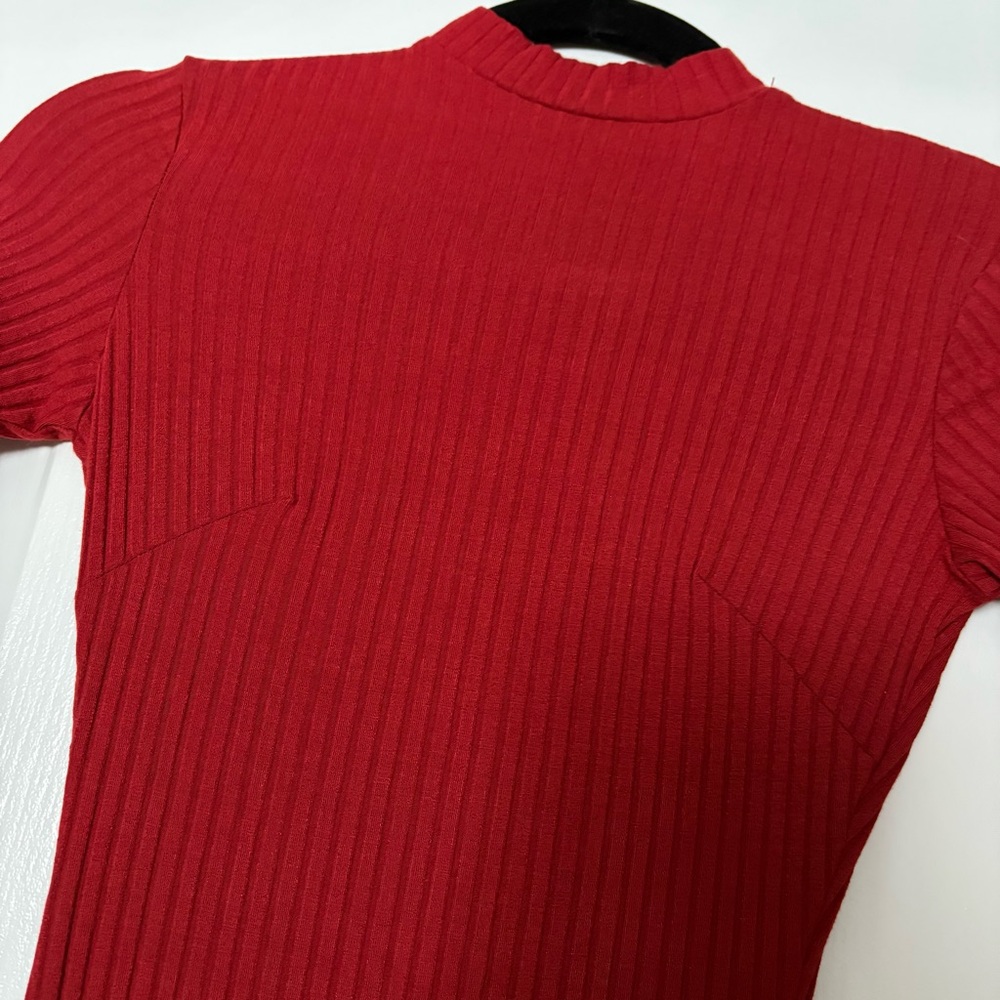 ReVamped Ribbed Mini Dress - Picture 3 of 4
